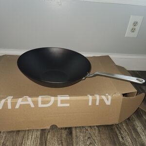 Made In Blue Carbon Steel Wok 12" Seasoned